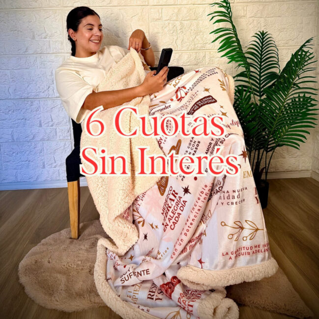 6 cuotas sin interes