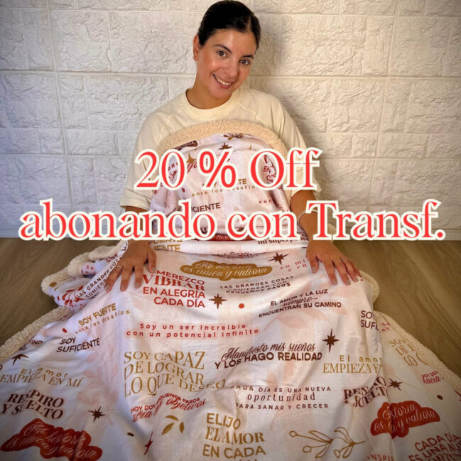 20 %Off transferencia